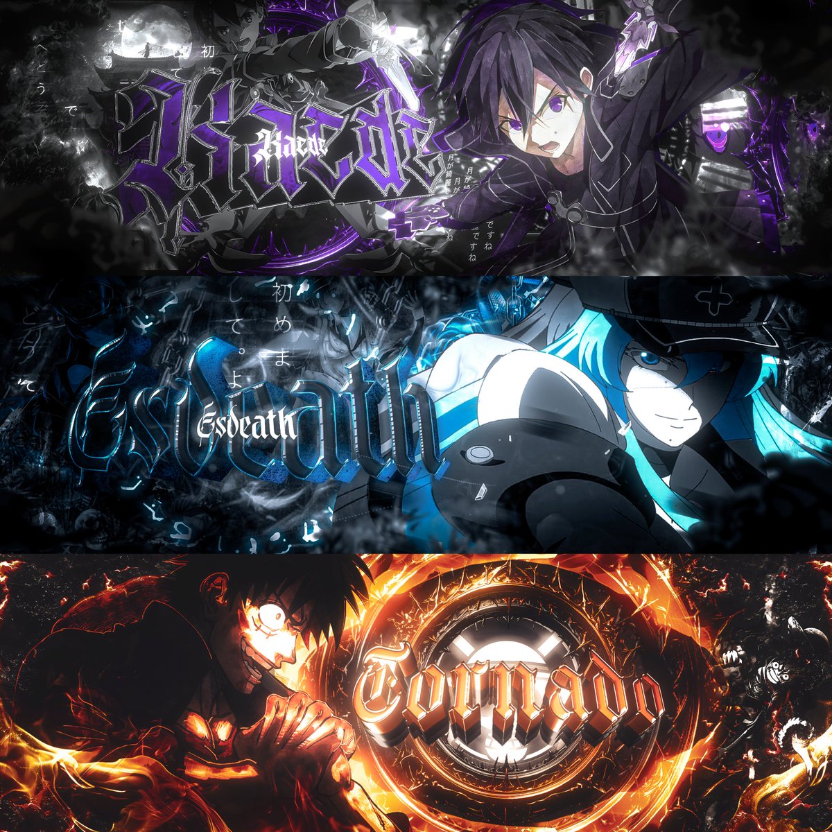 GraphicSinon's tweet photo. Anime style Headers // DM for yours
#GraphicDesign #header https://t.co/yI43cTjUn1