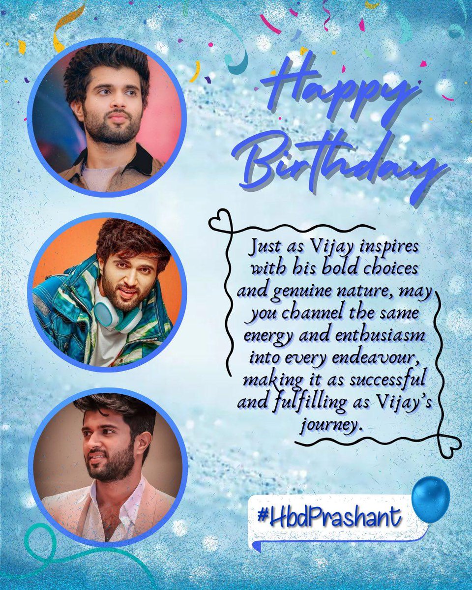 prashantbday's tweet photo. 11 𝑑𝑎𝑦𝑠 𝑙𝑒𝑓𝑡 𝑓𝑜𝑟 𝑃𝑟𝑎𝑠ℎ𝑎𝑛𝑡’𝑠 𝑑𝑎𝑦 •|☆✨

╰┈➤ Embrace Vijay’s spirit of courage and sincerity in your path, aiming for the success and satisfaction he exemplifies 💙

From : @asthaa_01

@Imm_PraSHanttt 
#HBDPrashant ★ https://t.co/dZUtgWjK4f