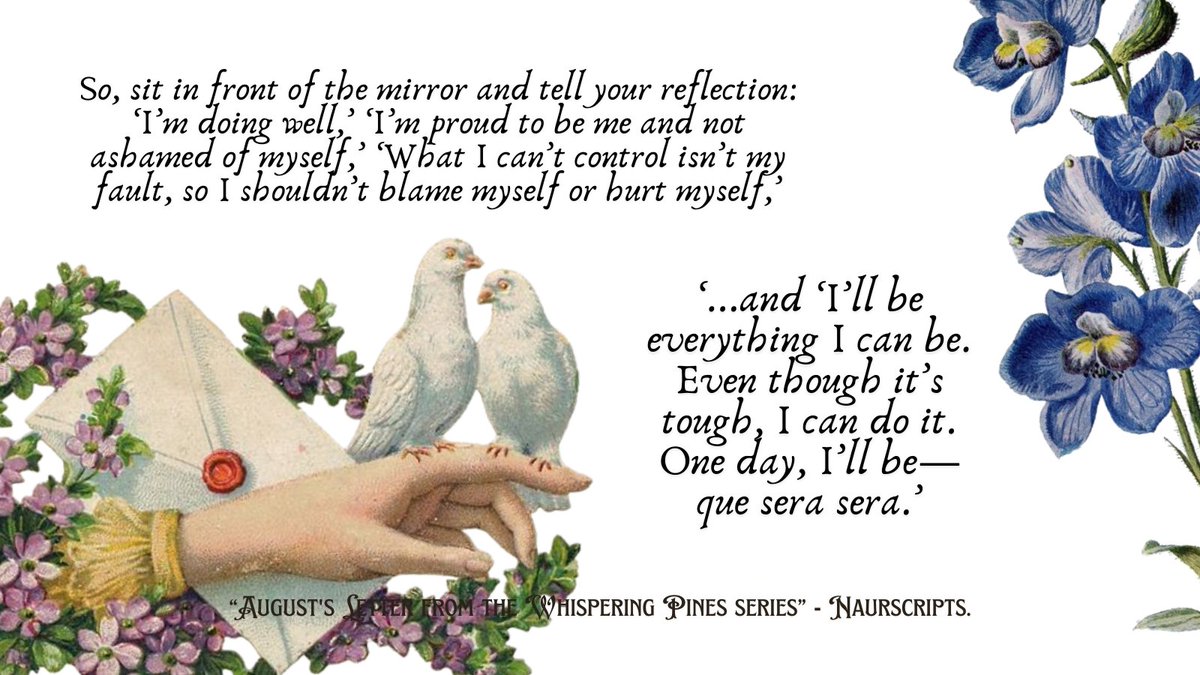 don't be too hard on yourself. this is your first time living too

© naurscripts