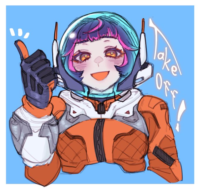 ジュノ!OW女子の中では一番キャラデザが好み早く来てくれ〜〜〜!!!#Overwatch2 #OverwatchFanart #JunoOverwatch2 