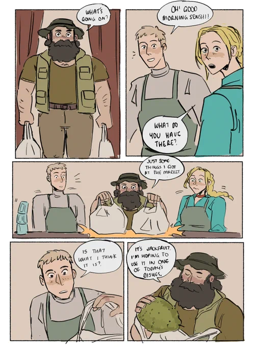 dungeon meshi cafe au part 20/? 