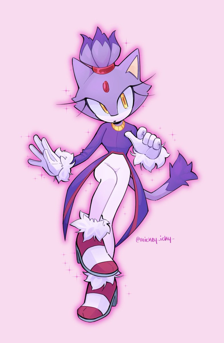 mickey_ickyy's tweet photo. its that one purple car #sonicfanart #blazethecat https://t.co/5EkIUn6e0z