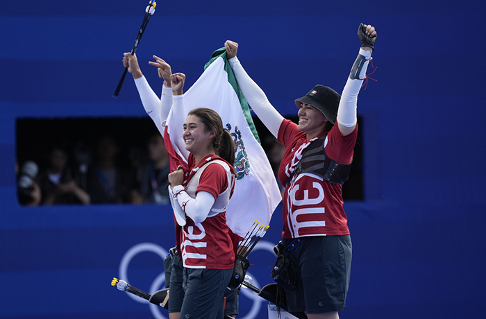 OlimpismoMex's tweet photo. Definidos los arqueros mexicanos que competirán en la final de Copa del Mundo de Tiro con Arco el próximo 19 y 20 de octubre en Tlaxcala🇲🇽:

Compuesto Femenil
Andrea Becerra y Dafne Quintero

Compuesto Varonil
Sebastián García

Recurvo Varonil
Matías Grande

Recurvo Femenil
Alejandra Valencia y Angela Ruiz

Además, tendremos la presencia de los triple campeones olímpicos: Kim Woojin🇰🇷 y Lim Sihyeon🇰🇷.
