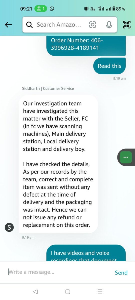 ShreyaM62287089's tweet image. #Amazonfruad @amazon @amazonIN Your delivery guy checked and picked up the laptop, clicking pictures. Now you claim the return was incorrect? I'm not buying it. The laptop was defective, and I want a refund. Fix this now!