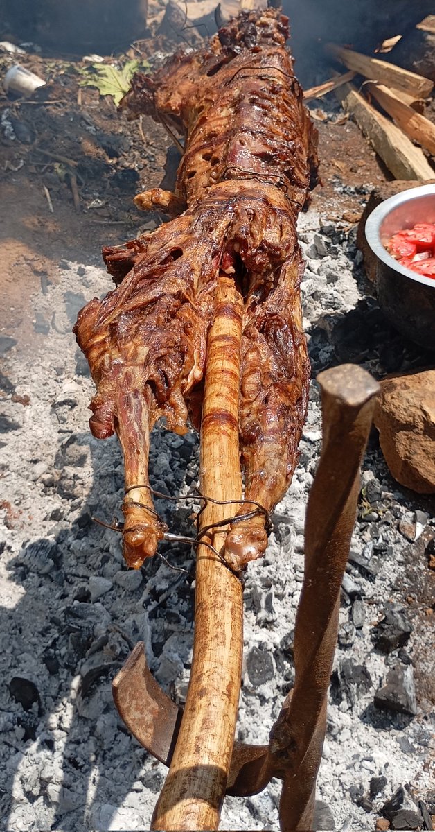 issasamcol's tweet photo. I tried to frost whole goat locally https://t.co/8ExKBkJzp9