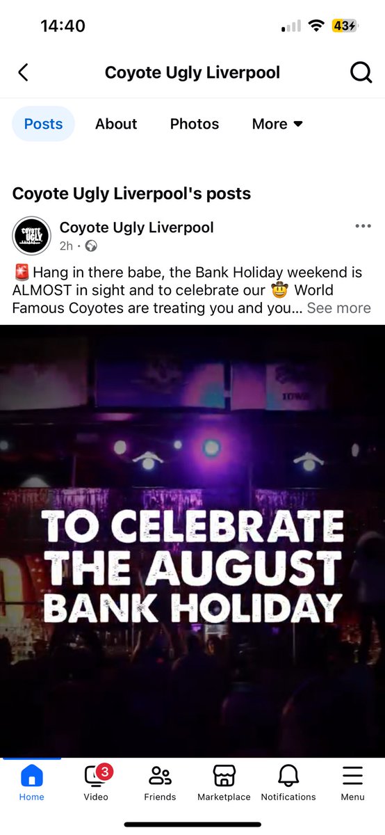 Coyote Ugly Saloon Liverpool tweet media