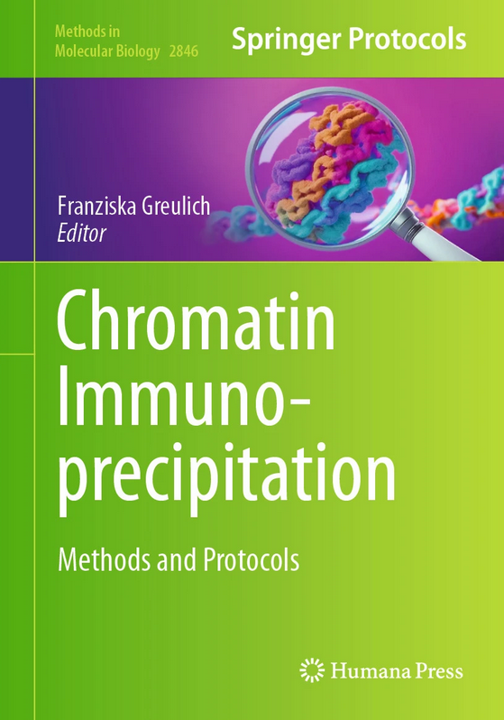 FranziGmuc's tweet photo. Finally out - a new edition of MiMB protocols on ChIP -from wet lab and computational analysis. Thanks all the contributors! @SabineVettoraz @JouffeCeline @robert_ife @tamas_schauer @brunogegenhuber @tollkuhn @DyarKen @Mia__Sung @heinig_matthias @irongraft @Ni_dela_Pi @Mandie555 https://t.co/RqeQH6s37c