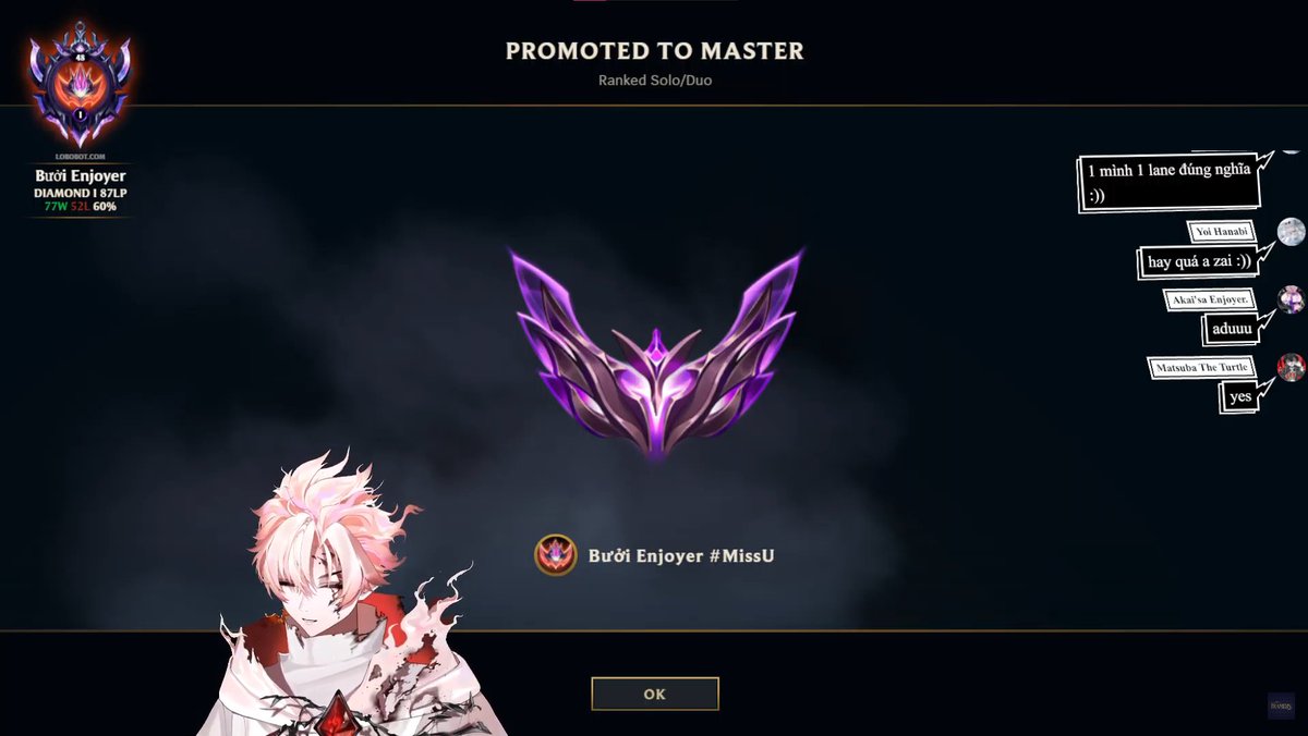 MaThangFRAMERS's tweet photo. Guess what? The best gamer in #framers is master, AND WE'RE NOT DONE YET!!
9 Days from now, I will attempt my very first jump king speedrun, aiming for the top 1000. Let me cook!! I M G A M I N G!
#Vtuber #Mathang #esports #leagueoflegends https://t.co/IW70xUZRzL