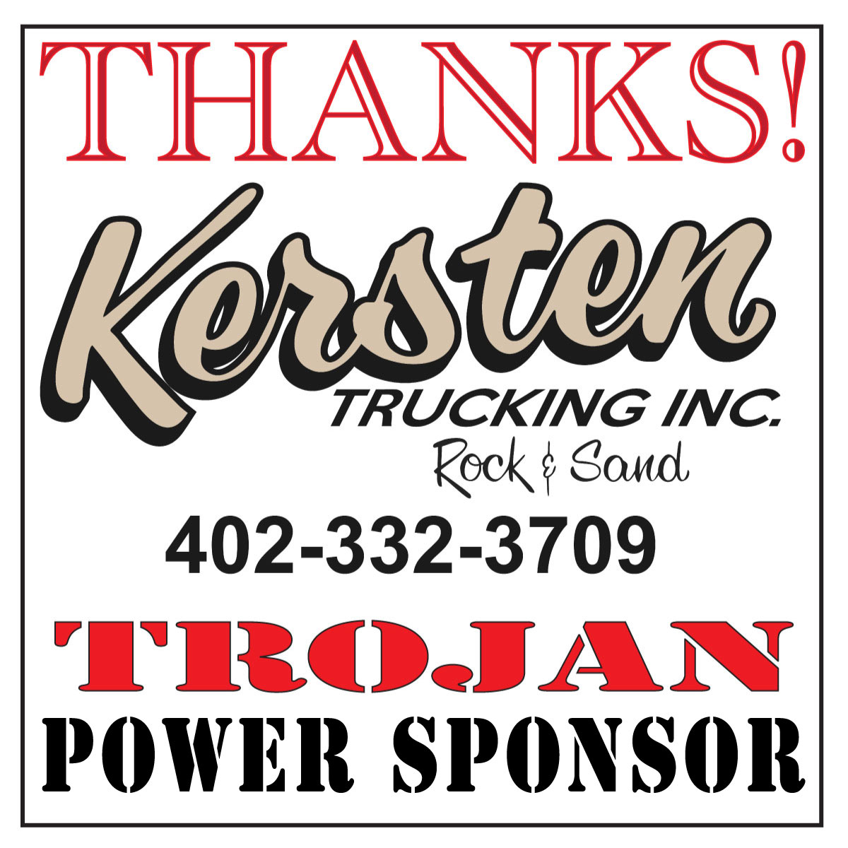 Thanks for your continued support!