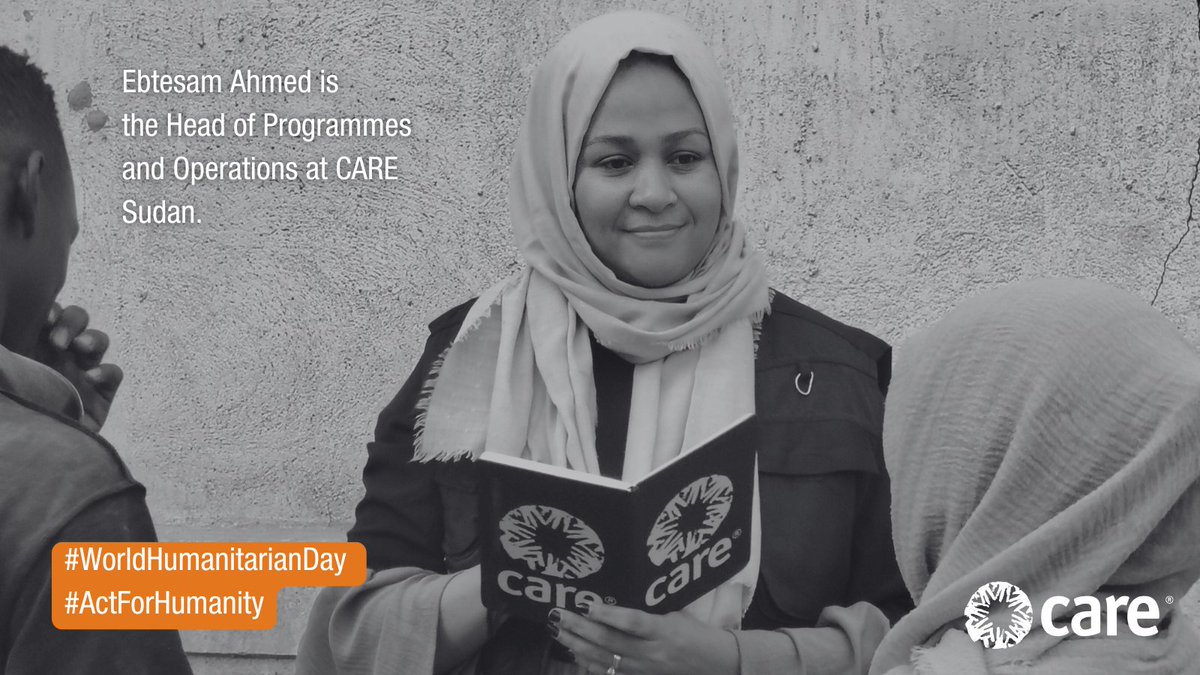 More training opportunities: "#Women need to be able to attend training as part of their jobs since often they have limited time juggling family responsibilities &amp; their paid work," - Ebtesam Ahmed, CARE Sudan, Head of Program &amp; Operations