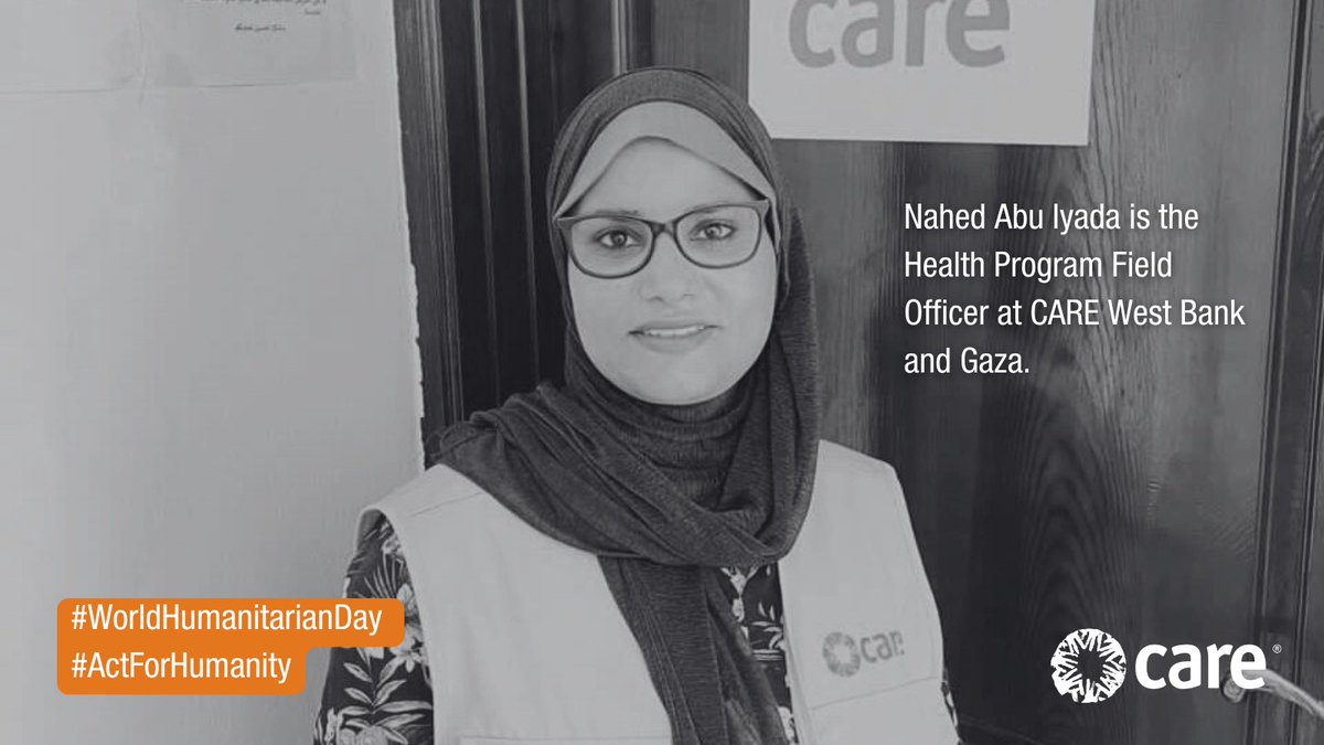 Robust support systems for women &amp; girls: "We need to make sure they know their #rights &amp; have resources available,"- Nahed Abu Iyada, CARE West Bank &amp; Gaza’s Health Program Field Officer