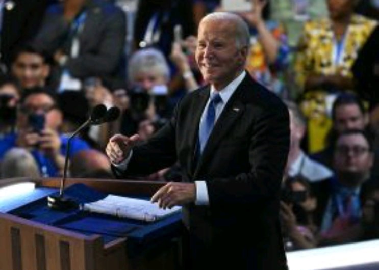 Jcabalo's tweet photo. "America ! I gave my best to you", Saïd #JoeBiden at the #DNC2024CHICAGO https://t.co/rgzh2JmB4X
