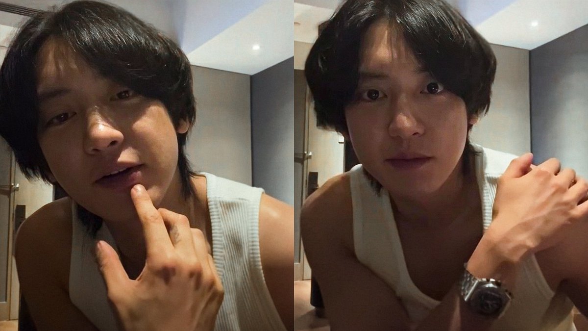 Chanyeol this hairstyle oh my goooood 🫶🏻😭