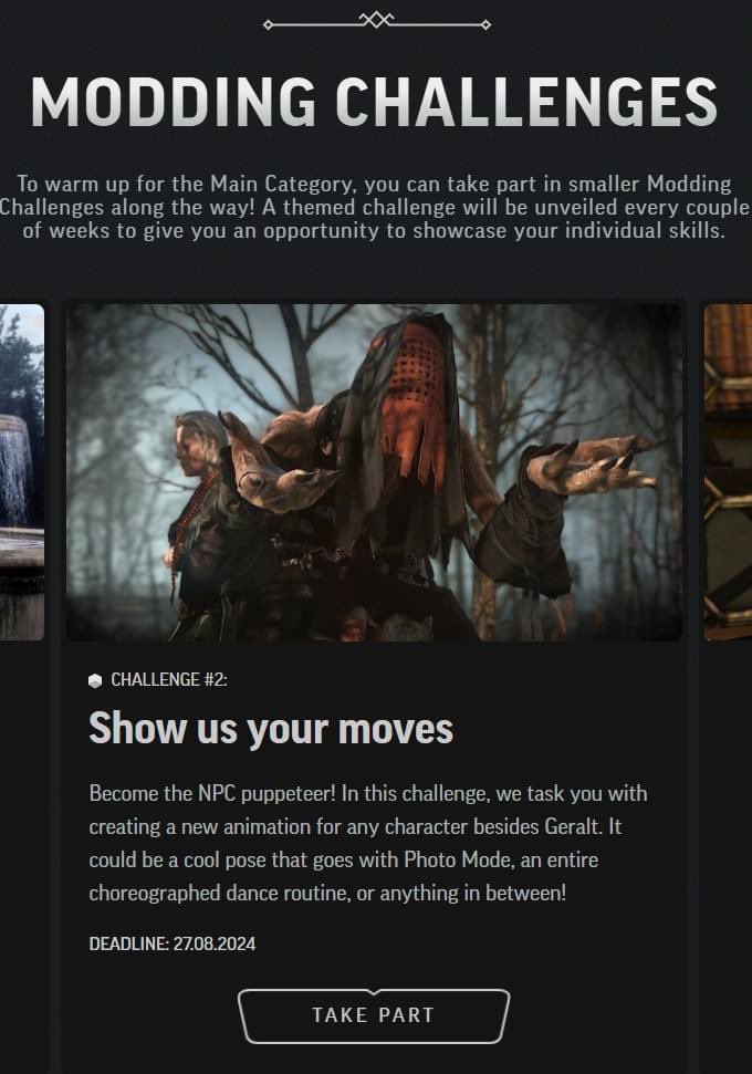 EstebenXR's tweet image. I am joining a RedEngine Modding Challenge put together by CD PROJEKT RED! 

Doing this as a hobby side project. 

Basically, I have 2 weeks to put together a custom character animation for a Witcher 3 Character and upload it as a mod.

#thewitcher #modding #redengine