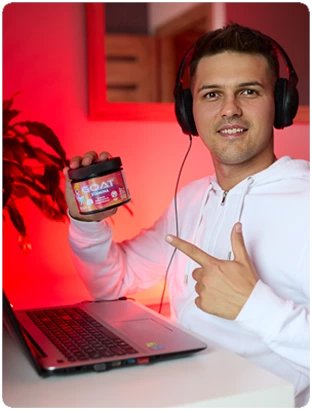DanieleFalzoi's tweet image. Aumenta la tua performance di gioco con GOAT Stamina! 🎮💪 Energia costante senza irritabilità o cali di concentrazione. 🚀 Sei pronto a portare il tuo gaming al livello successivo? 
Vai alla pagina prodotto:
bit.ly/3XaXGu0
 #GOATStamina #GamingEnergy #PerformanceBoost