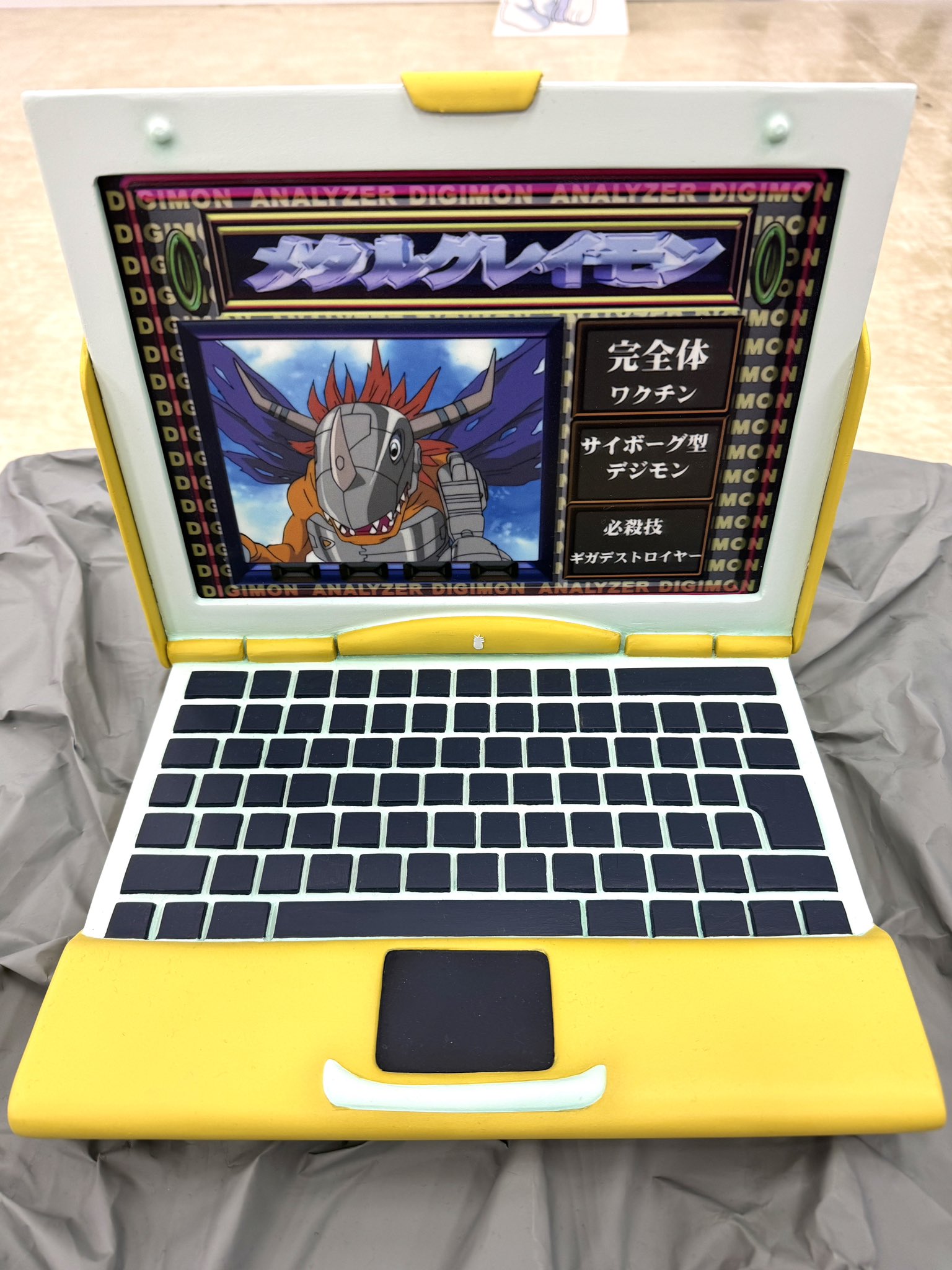 デジモン・光子郎痛バ デジモンアドベンチャー_ロングスクエア缶バッジ 泉光子郎