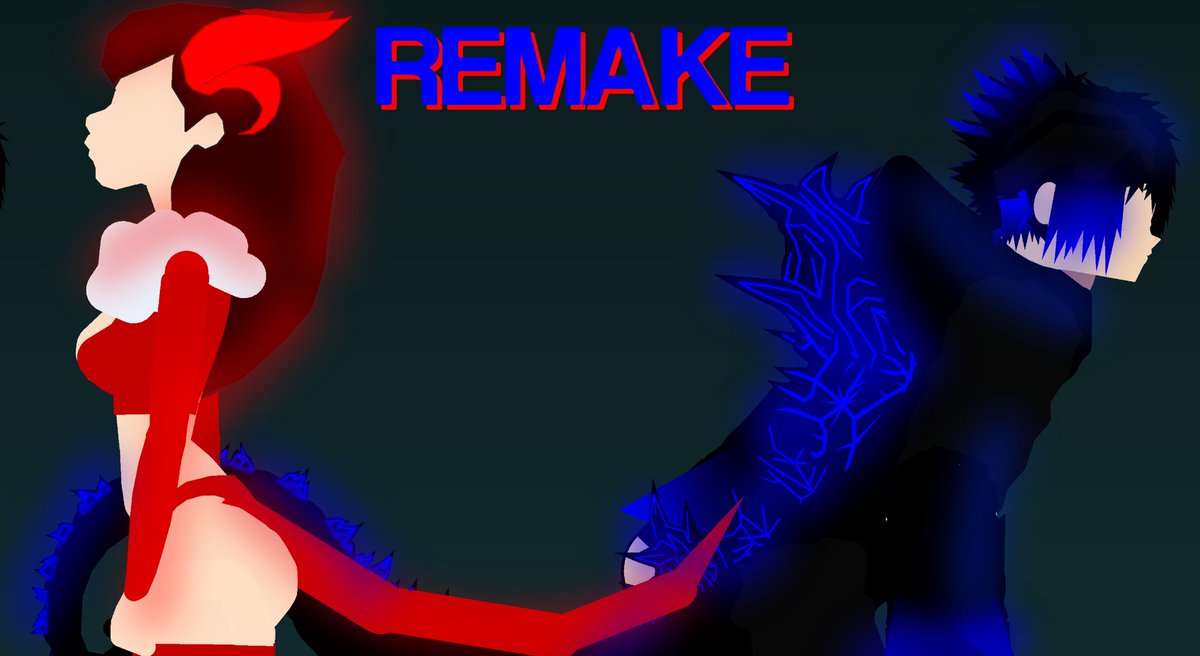 NewGuyFamous's tweet photo. I'm thinking about doing a remake to Noctis vs Claire. But idk how I'm gonna do it though. https://t.co/G7S3I6DW2W