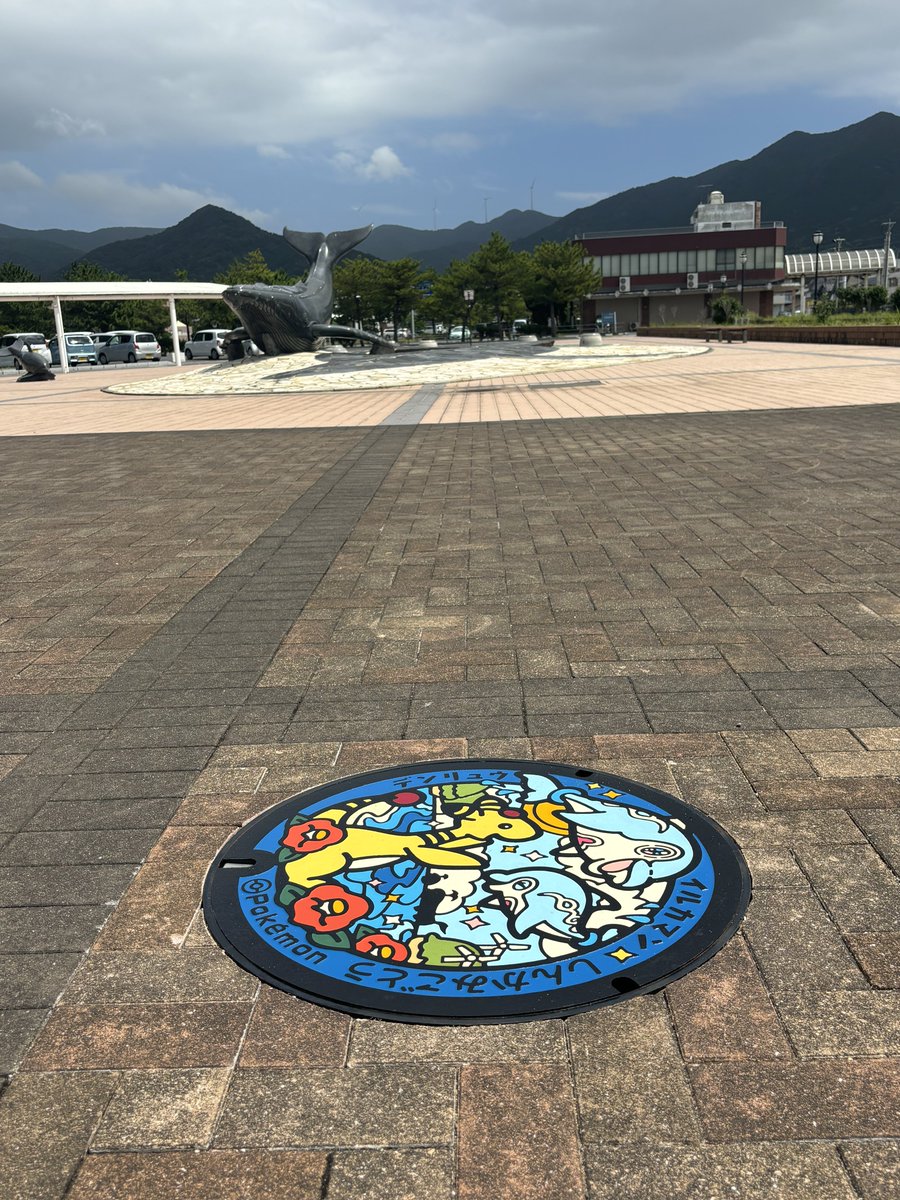Wako_Pokemonn's tweet photo. 皆さんも機会があれば是非！
上五島にあるポケ蓋見に来てください❗️ https://t.co/5tNlKjaXRT