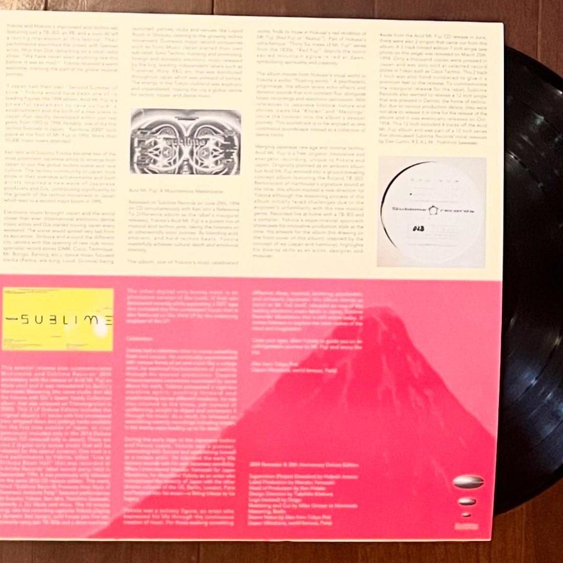 sublimerecords's tweet image. SUSUMU YOKOTA - ACID Mt.FUJI  
アナログ盤リマスター30周年記念エディション  

アーティスト: ススム・ヨコタ  
リリース: 2024年9月6日 
予約▶︎ musicmine.bandcamp.com/album/acid-mt-…　#kenishii #susumuyokota #reissue