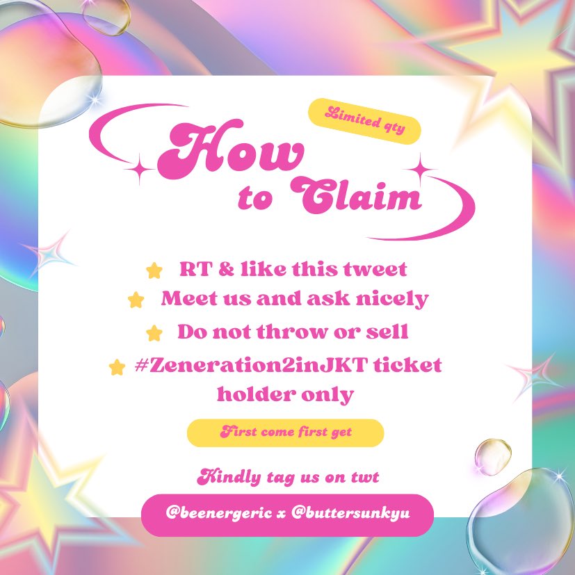 buttersunkyu's tweet photo. 🍓🍯💿 𝙃𝙊𝙉𝙀𝙔𝙕 𝙏𝙄𝙉𝙔 𝙈𝙄𝙉𝙄 𝘼𝙇𝘽𝙐𝙈 𝙆𝙀𝙔𝘾𝙃𝘼𝙄𝙉 💿🍯🍓

⛓Zeneration II in JKT Freebies ⛓
by @beenergeric @buttersunkyu

⊹ 24/08/2024
⊹ tennis indoor, senayan
⊹ the rest tba

rt &amp; likes are appreciated✨ see you, deobis❣

#ZENERATION2INJKT #THEBOYZINJAKARTA https://t.co/yvac5OikAq