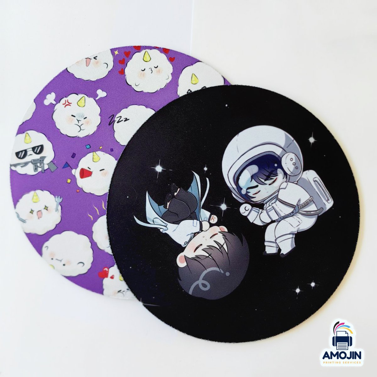 amojinprints's tweet photo. ✨Check out our NEW Round 20cm 3mm thick Rubber Mousepad ✨✨
✅ Sublimation Print
✅ Vibrant Output
✅ Rubber Material
✅ Round shape
✅ 20cm diameter
✅ We ship NATIONWIDE

#ORV #BIYOO #KDJ #YJH #JOONGDOK #mousepad #rubbermousepad #customizedprinting #omniscientreadersviewpoint https://t.co/uG1BYbn3gN