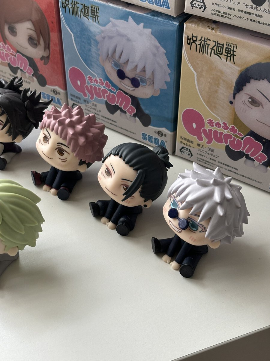 privvyutaa's tweet photo. wts/lfb jjk ph • quitting sale

Jujutsu Kaisen Qyurume/Kyurumi Figures 

take all: ₱4,600 + free shipping (capped at ₱150 for grab/lalamove or lbc)

(will push thru when all sets are taken) 

set 1 nanami, nobara ₱1390
set 2 choso, megumi ₱1390
set 3 geto, yuji, gojo ₱1990 https://t.co/hHySej2Gr0