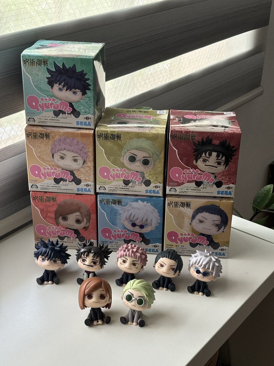 privvyutaa's tweet photo. wts/lfb jjk ph • quitting sale

Jujutsu Kaisen Qyurume/Kyurumi Figures 

take all: ₱4,600 + free shipping (capped at ₱150 for grab/lalamove or lbc)

(will push thru when all sets are taken) 

set 1 nanami, nobara ₱1390
set 2 choso, megumi ₱1390
set 3 geto, yuji, gojo ₱1990 https://t.co/hHySej2Gr0