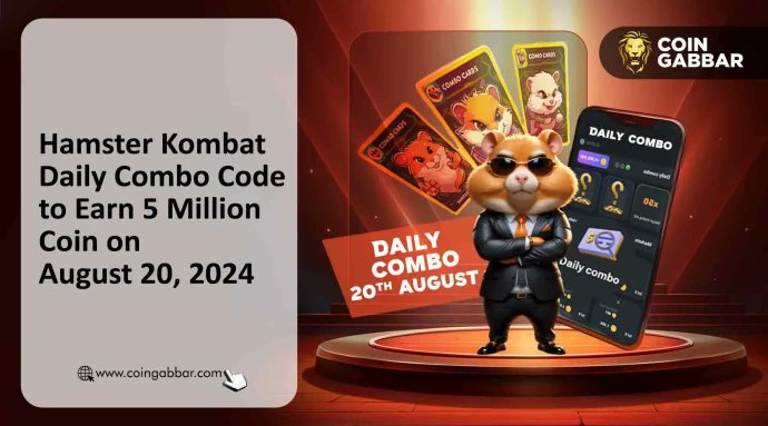 coin_gabbar_'s tweet photo. Hamster Kombat Daily Combo August 20, 2024: Updated
To know more: https://t.co/QSDahGYxCW
#hamsterkombat #hamsterkombatcombo $HMSTR #hamsterreward #hamsterkombatdailycombo #hamsterkombatdailycipher #dailycombo #Dailycipher #combocode #5millioncoin #hamsterdailycode #hamster #dailycombocode