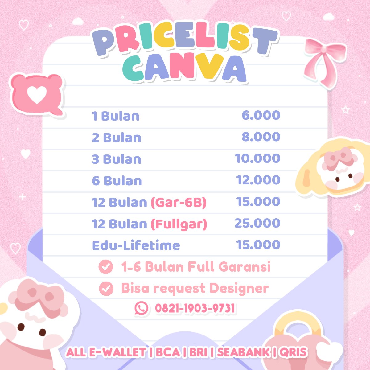 togexther's tweet photo. @padiafk hai kak! di Tanya adaa nih

💌 order wa : https://t.co/CWLxB3jeHQ
💌 proof : https://t.co/1d510rtdql
🤍 apps lainnya cek di katalog lengkap : https://t.co/I4ZbsQNVDX https://t.co/nQPaUvzcSZ