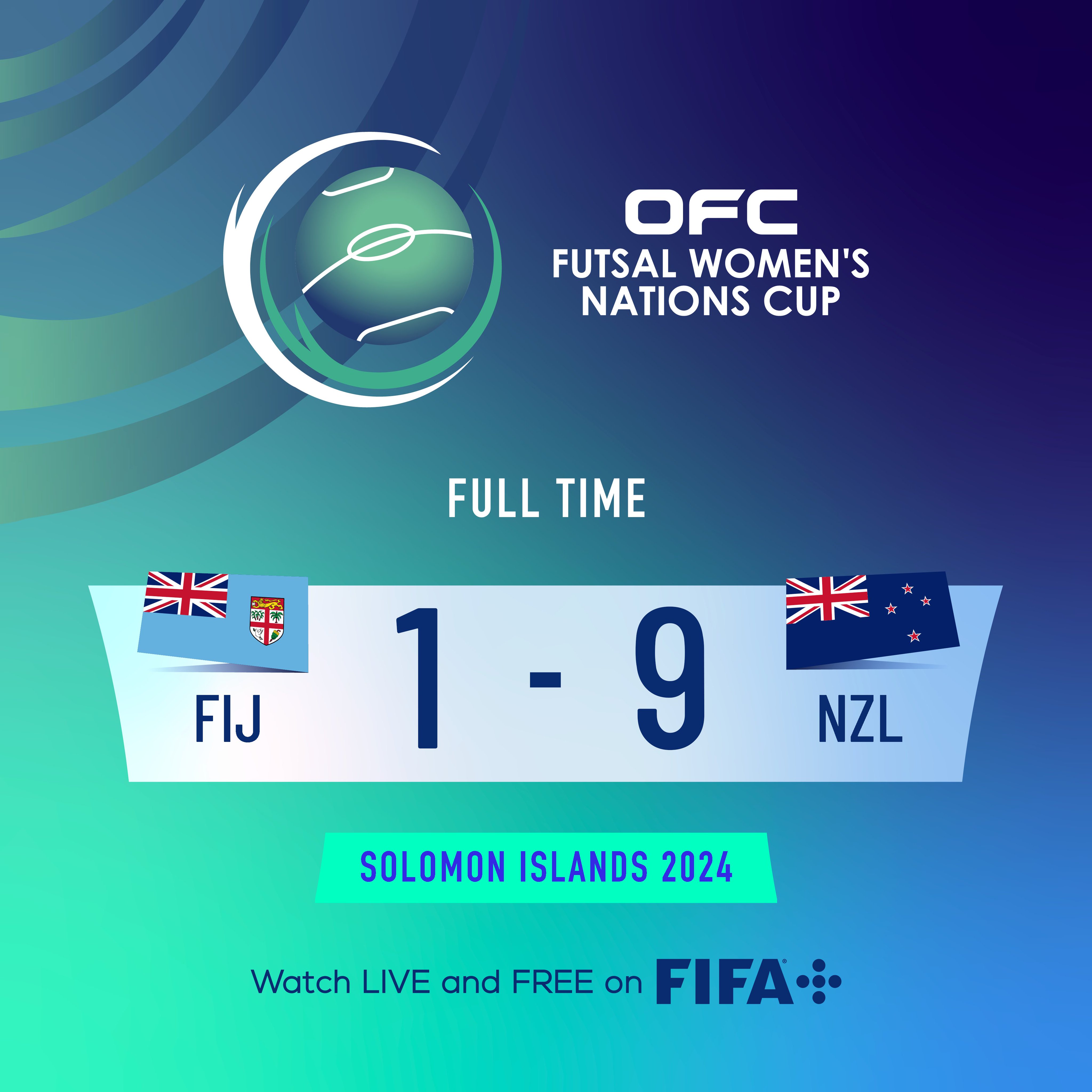 Oceania Football Confederation on X FULL TIME Despite an improved second half showing Fiji fall to New Zealand in the first match of the day Watch full match replays FREE on