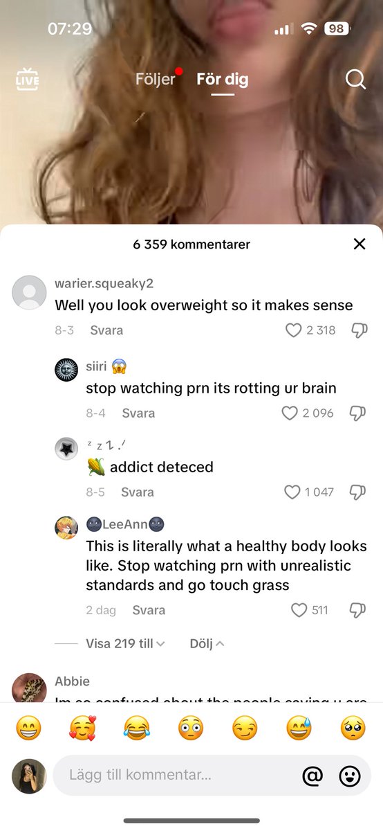 Or maybe its not cause of 🌽