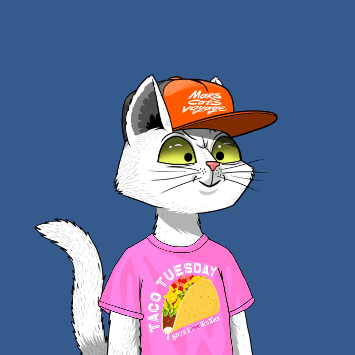 GM✌️What’s your favorite Taco topping?
I love Meowgerita Fish Tacos 🌮🐠😹😻