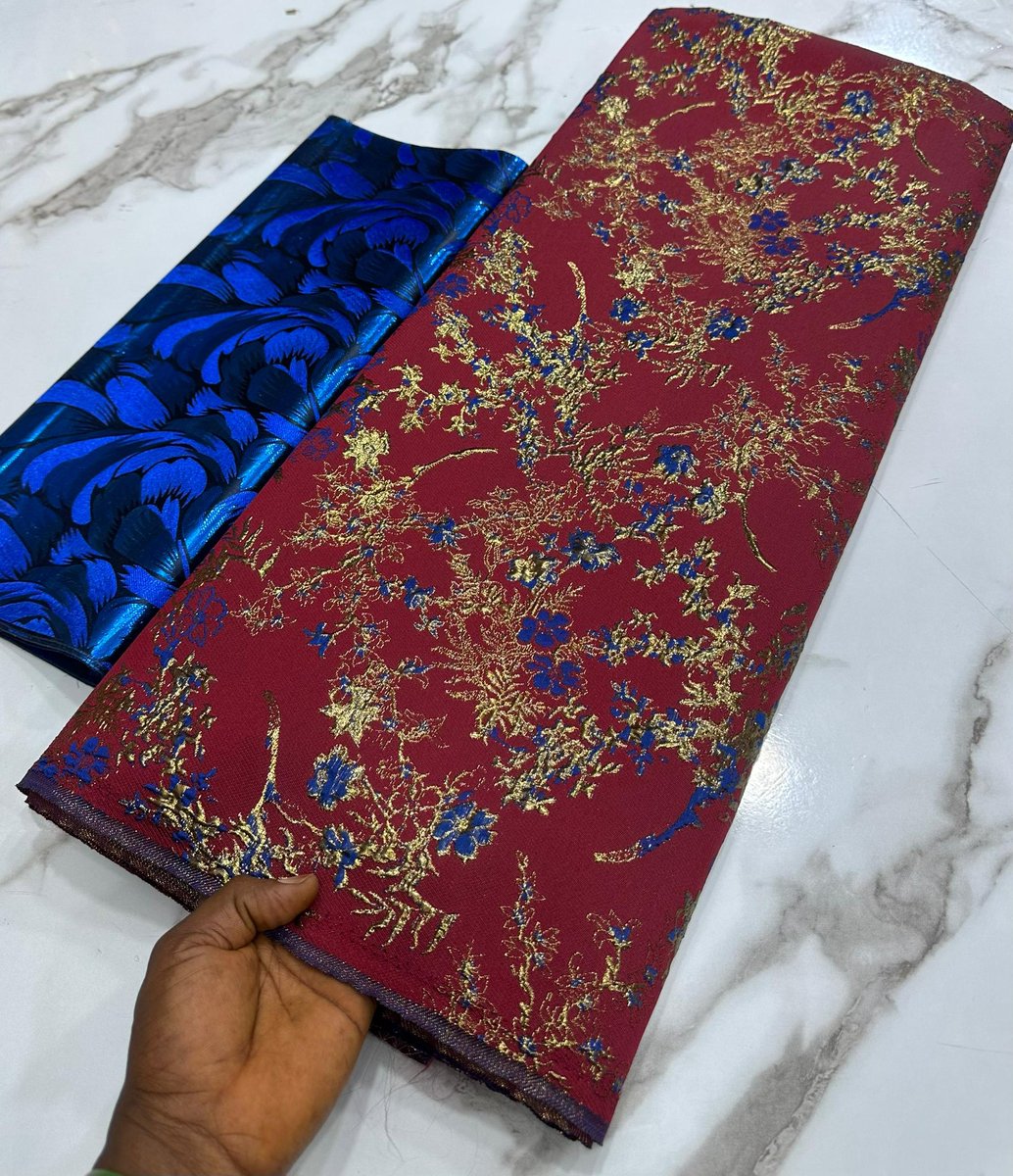 fabsbyabike's tweet photo. ❗️NEW IN❗️NEW IN❗️

INDIA BROCADE 🇮🇳 

50k FOR 5YARDS 

AVAILABLE FOR ASO EBI 

AVAILABLE ON ORDER

LAGOS https://t.co/domW8kybaC