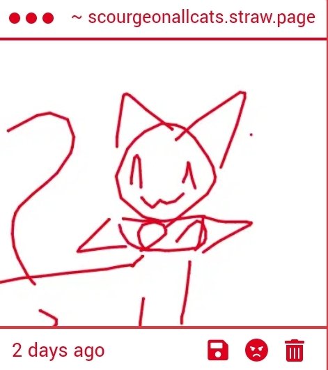 This is the most metal drawing ever. Look how sharp those collar spikes are...Incredible