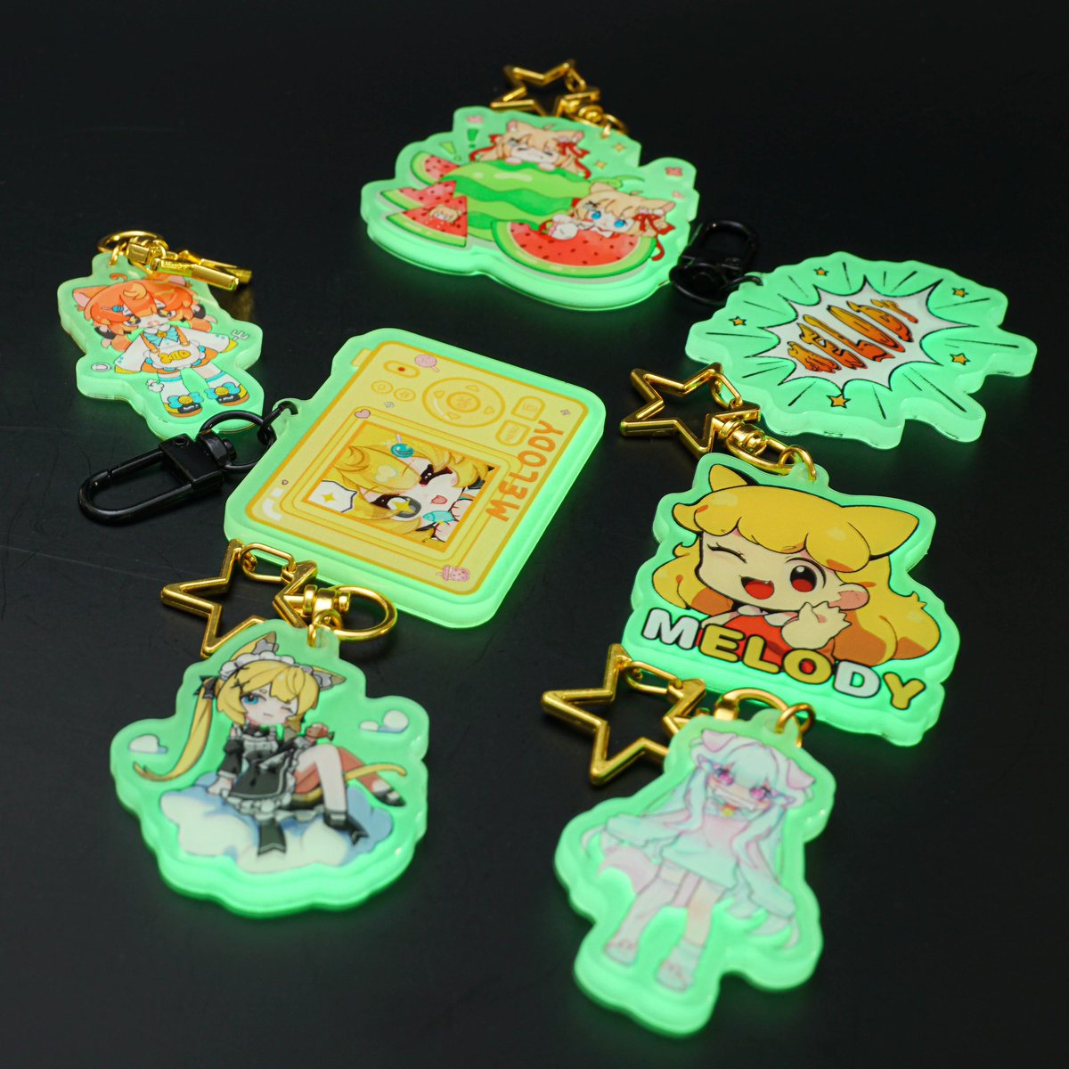 MelodyCharms_'s tweet image. Custom Glow In The Dark Acrylic Keychains/Charms AVAILABLE NOW!!

Use code: GLOW 
to get extra 20% off discount for it!!!

#glowinthedarkkeychain #acrylickeychain #customkeychain #melodycharms