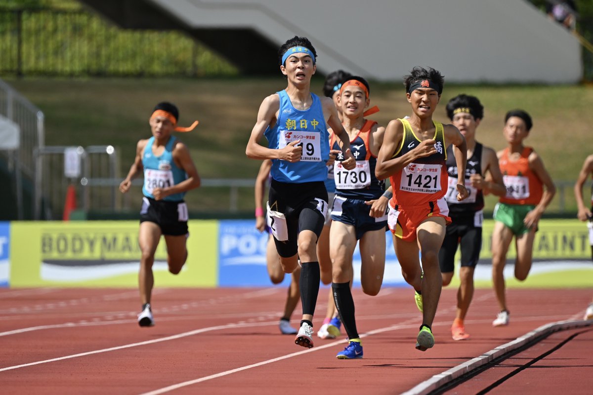 Getsuriku's tweet photo. #福井全中 
男子1500m決勝
🥇𫝷光寺奏（朝日3茨城）3.59.06
🥈緒方志道（川崎橘3神奈川）3.59.77
🥉山岸大智（墨坂3長野）3.59.94 https://t.co/bmgMk58X5t