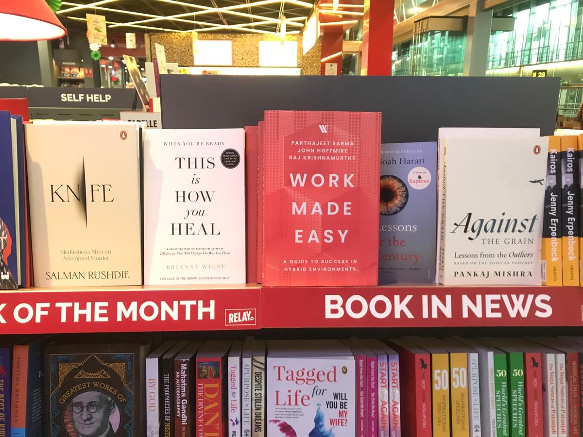 Our co-authored book #WorkMadeEasy in the ‘Book in News’ section! 🎉
This airport click leaves me wondering, has it taken off or is it about to take off! ✈️
<a href="/WestlandBooks/">Westland Books</a>