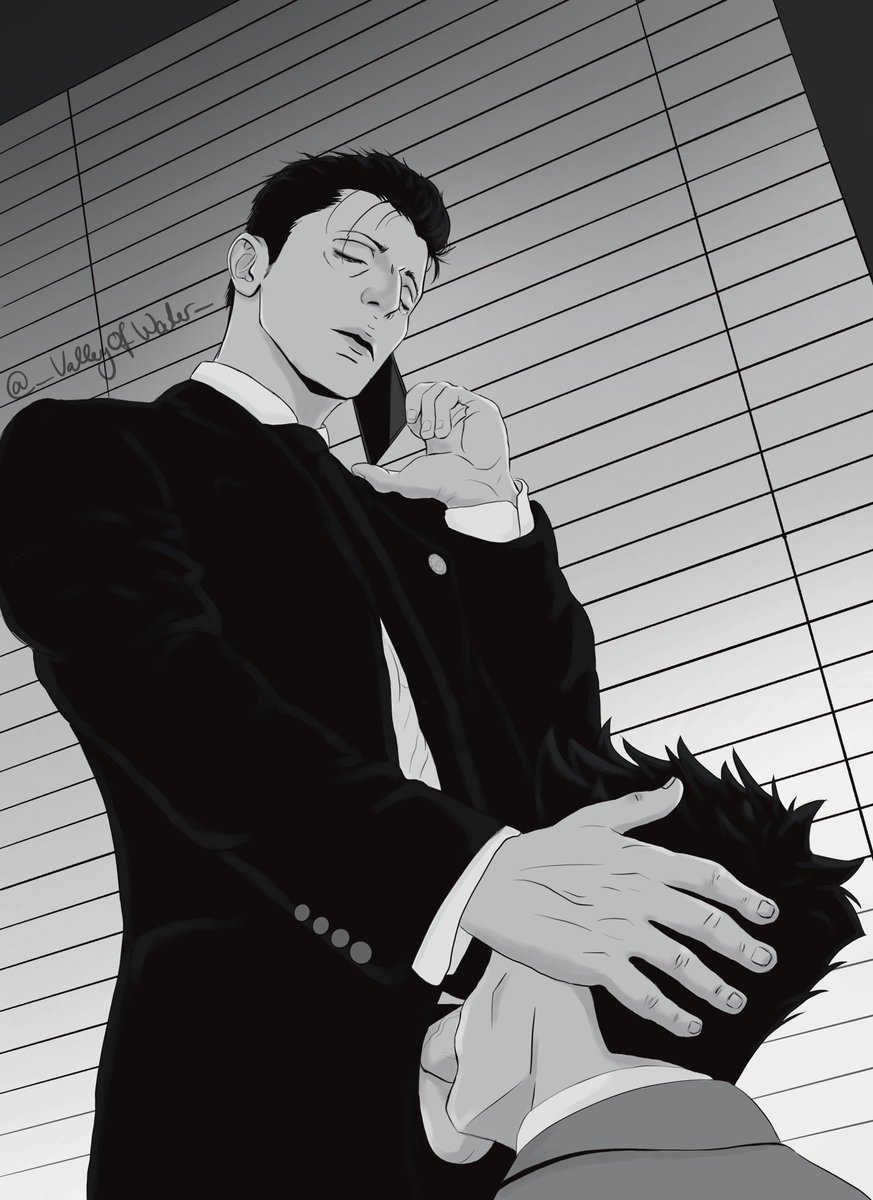 _ValleyOfWater_'s tweet photo. nsfw//

#kusahiguweek2024 Day 6 - sex at work 🍭🌻

#kusahigu #kusakabe #higuruma #jjk https://t.co/e9Uv0hLOHW