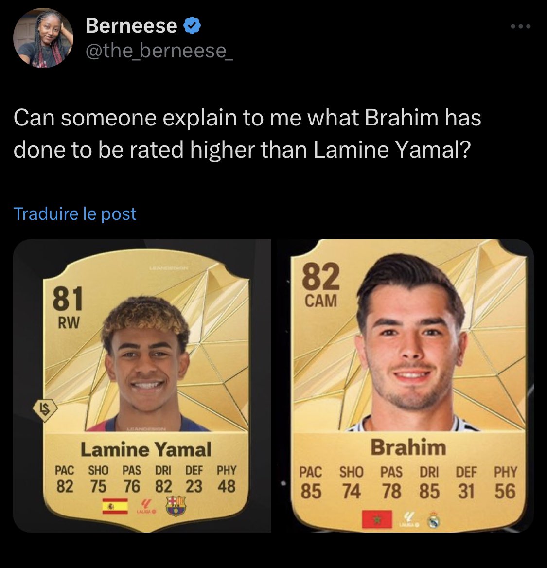 THREAD : Tout ce que Brahim a fait de plus que Yamal la saison dernière