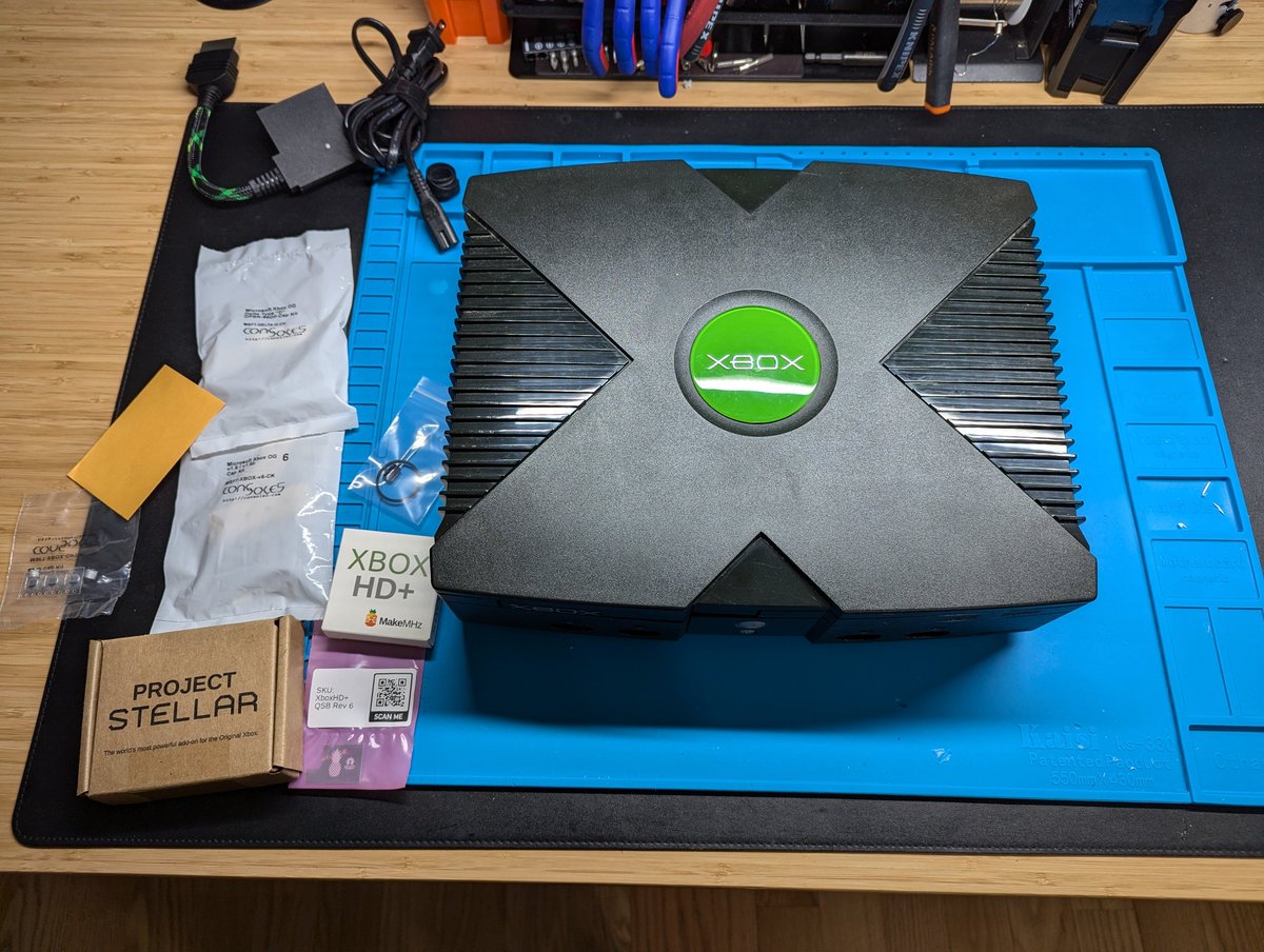 Next up on the bench: something that's actually for me!