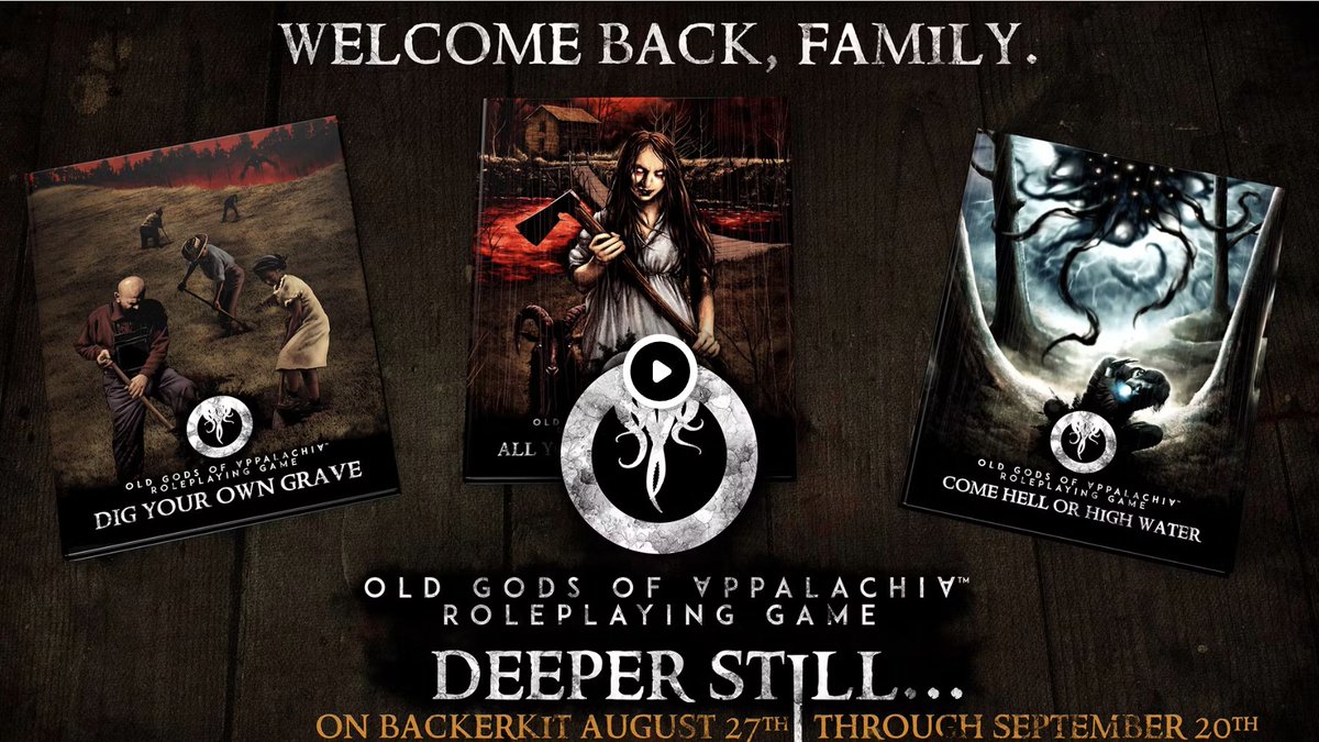Welcome back, family. 

Are you scared? Nah, you've got your friends and your crowbar and those spooky noises in the night and whatever that is in the trees over there. You'll be fine. 

backerkit.com/c/projects/mon…

#TTRPG #RPG #OGoA