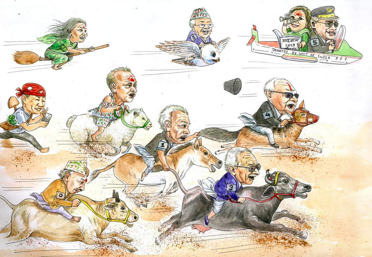 Gaijatra@2081 special
Nepalese politcal race!!