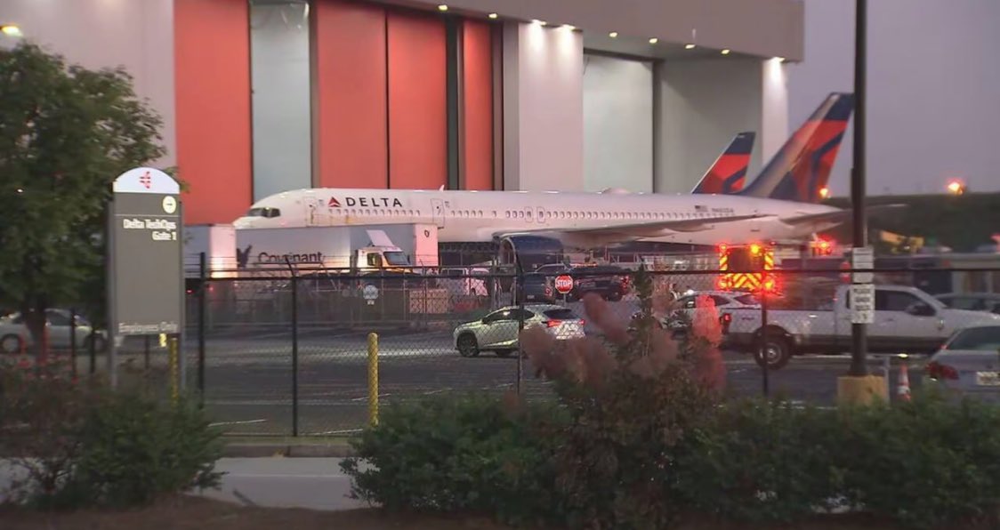 BREAKING: Boeing 757 tire explodes killing two people at Delta Airlines maintenance facility in Atlanta, Georgia