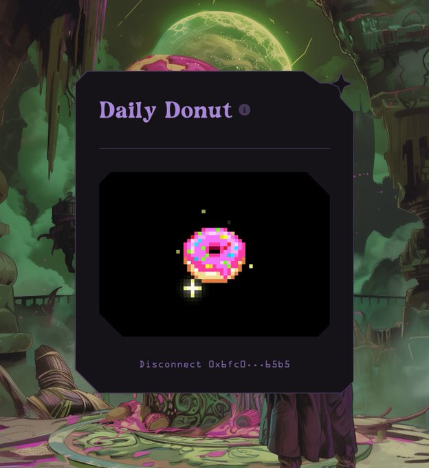 Nmka_eth's tweet photo. Forgotten Runes Airdrop! $Donuts points!
Free cash - we work on these dailies✌️
Reward: Donuts #AllUser
— Go to https://t.co/DXPoIjAnPA
— Connect the wallet
— Make social networks in the Quest section and collect donuts
#Forgotten #runiversegame #layer2 #airdrop #web3 #token #bnb #newairdrop #l2 #eth #new_airdrop #ETH