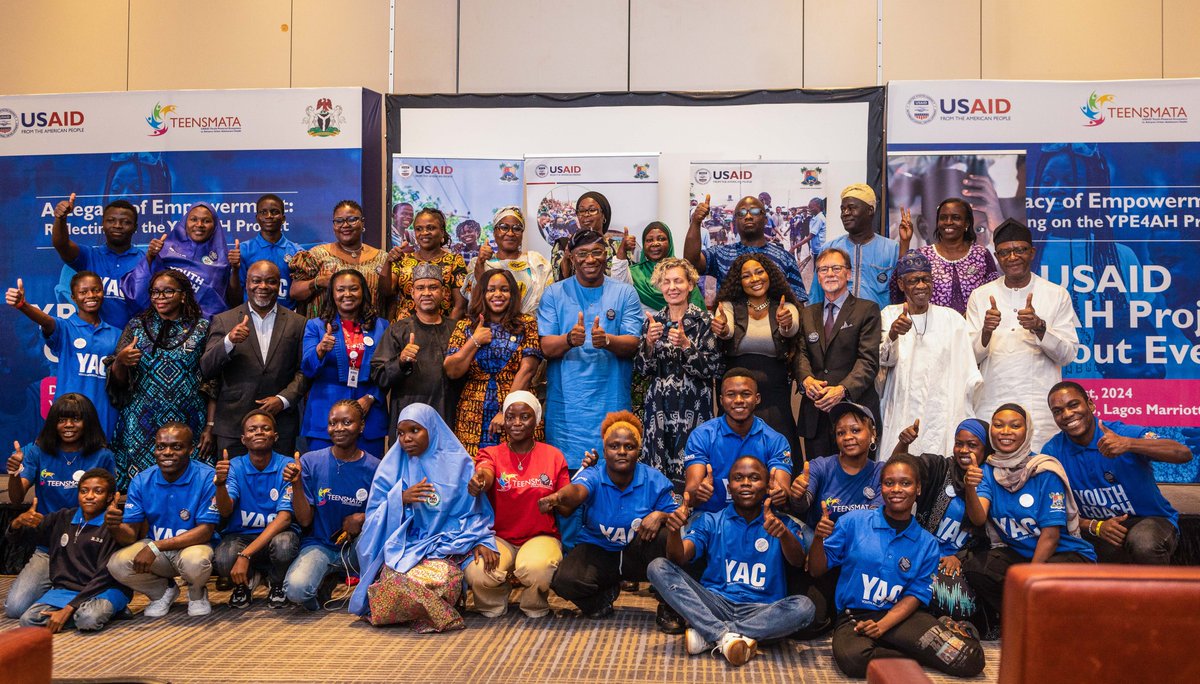 teensmata's tweet photo. The USAID-funded Youth-Powered Ecosystem to Advance Urban Adolescent Health (YPE4AH) project has successfully completed its four-year mission to improve the health and well-being of out-of-school youth in Lagos and Kano. https://t.co/XmXXzUJL7l
