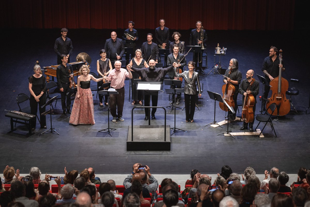 Ensemble intercontemporain (@ensemble_inter) on Twitter photo Un grand merci au @FestivalRavel de nous avoir accueillis ce week-end, sous la direction de <a href="/PBleuse/">Pierre Bleuse</a>, pour un magnifique concert accompagné de Jenny Daviet et Camille Merckx !
📷 Mathieu Mengaillou / Komcébo Un grand merci au @FestivalRavel de nous avoir accueillis ce week-end, sous la direction de <a href="/PBleuse/">Pierre Bleuse</a>, pour un magnifique concert accompagné de Jenny Daviet et Camille Merckx !
📷 Mathieu Mengaillou / Komcébo