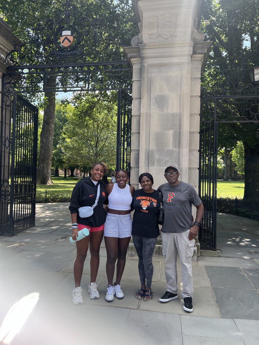 Our last Nweke solider officially moved in as a Princeton tiger!!!. So happy for you Toby as you get to work. God bless you and all that you will do the next 4 years