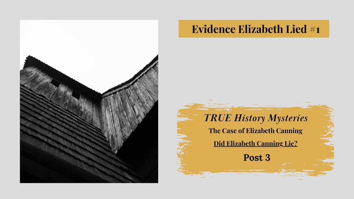 McwilliamsKaty's tweet image. 🤔 Elizabeth claimed to have climbed onto a shed, but no shed was found. How do such contradictions affect her story? 📣 Share your thoughts on this inconsistency! #historicalfictionreader #trustingodsplan #mysterynovel