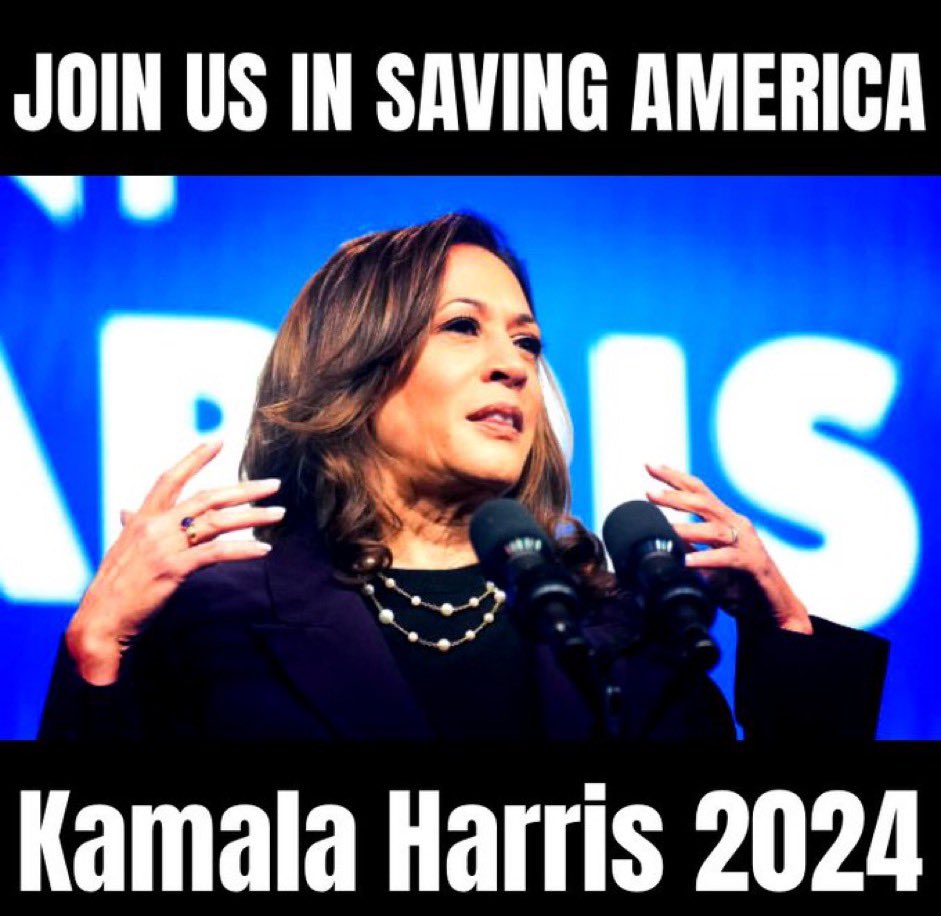 FpotusTruth's tweet image. 🌞Good Tuesday Morning, JB🌞
😎Have a wonderful day, my man😊

Donald’s ducking and dodging again.

While VP Kamala Harris is going full throttle and making the undeniable case that she’s the only and best choice in 2024.💙💙💙🌊🇺🇸

#LetsWinThisThing
#WEAreTheSolution 
#YesWeKam