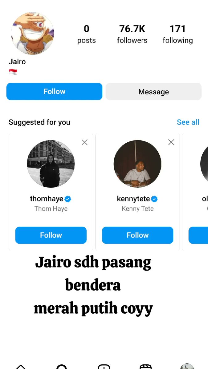 Jairo sdh pasang bendera merah putih euy 🇲🇨🇲🇨🇲🇨 welcome jairo <a href="/PSSI/">PSSI</a> <a href="/erickthohir/">Erick Thohir</a> #timnasindonesia